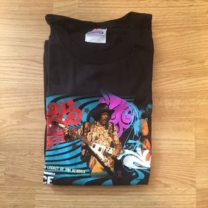 Vintage Jimi Hendrix t shirt xl band concert tour
